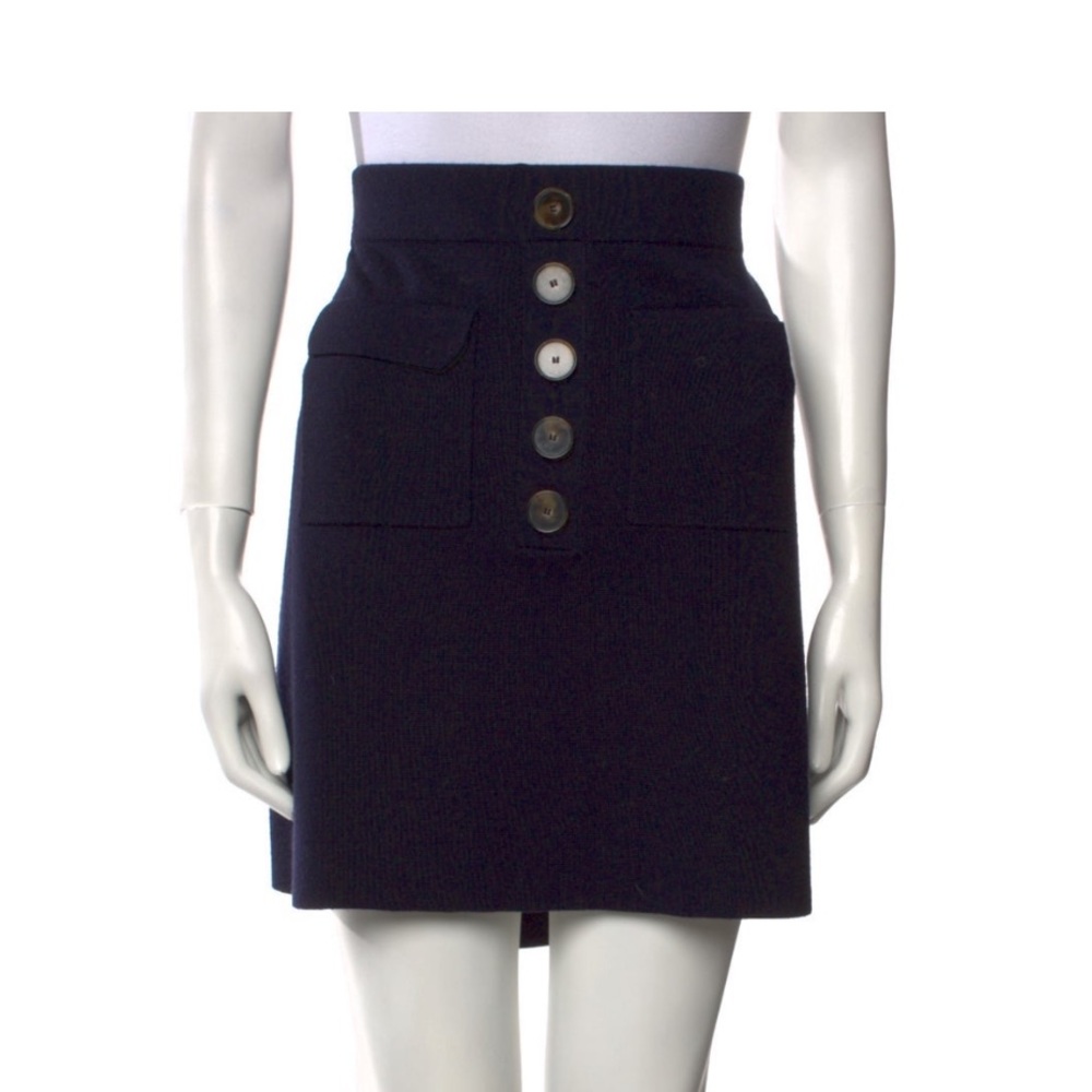 Wool Skirt La Maille Sezane